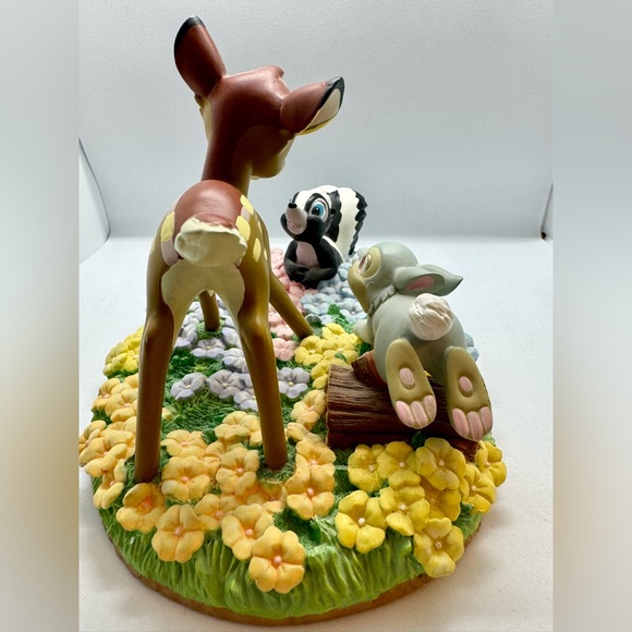 Walt Disney's Animated Classics Bambi with Thumper & Flower Figurine - Picture 4 of 8